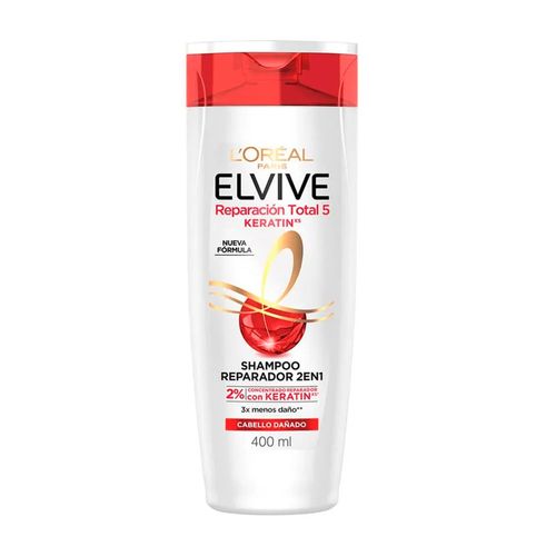 Shampoo + Acondicionador 2 En 1 Reparación Total 5  400ml