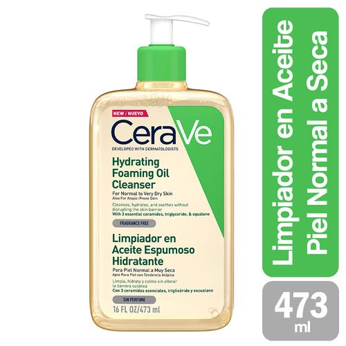 Limpiador en Aceite Espumoso Hidratante 473ml
