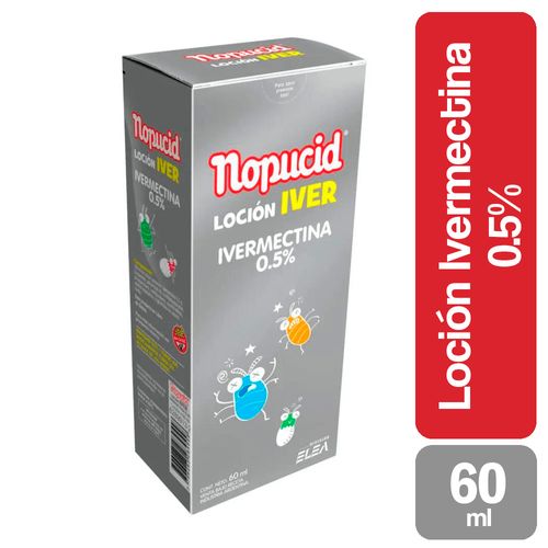 Nopucid Loción Ivermectina 0.5% 60ml