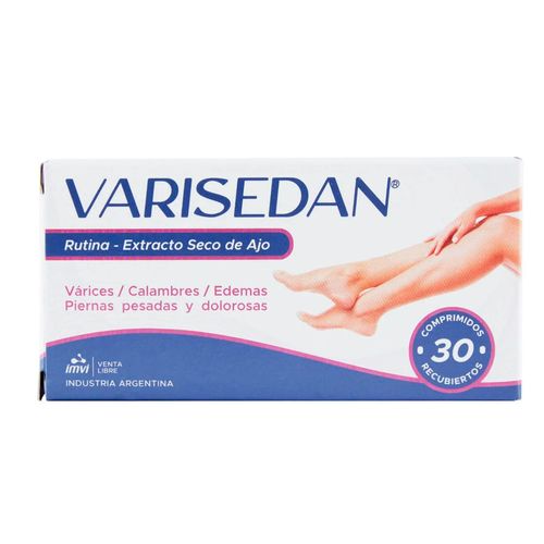 Varisedan Extracto Seco de Ajo 30 Comprimidos Recubiertos
