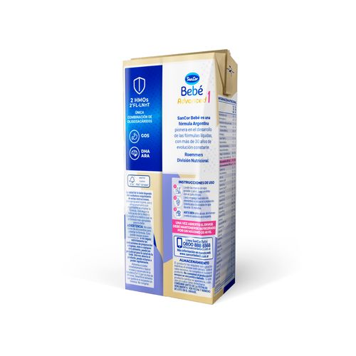 Leche Sancor bebé 1 Advanced Brick 200ml x 12 u