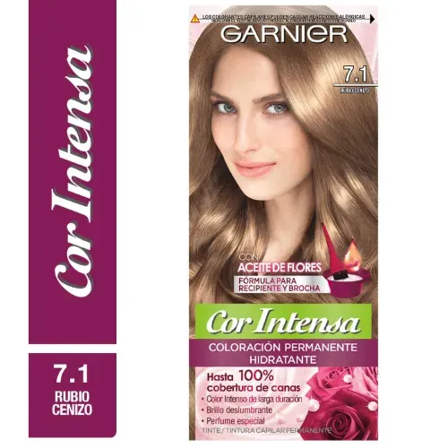 Mini Kit De Coloración Permanente Cor Intensa Tono 7.1 45g