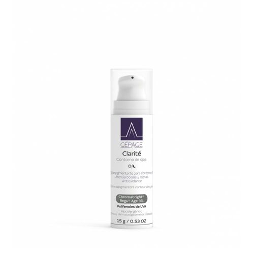 Crema Contorno De Ojos Despigmentante Clarité Cepage 15gr