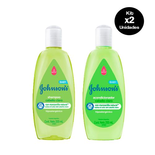 Combo Johnson's Baby Shampoo 200ml + Acondicionador 200ml