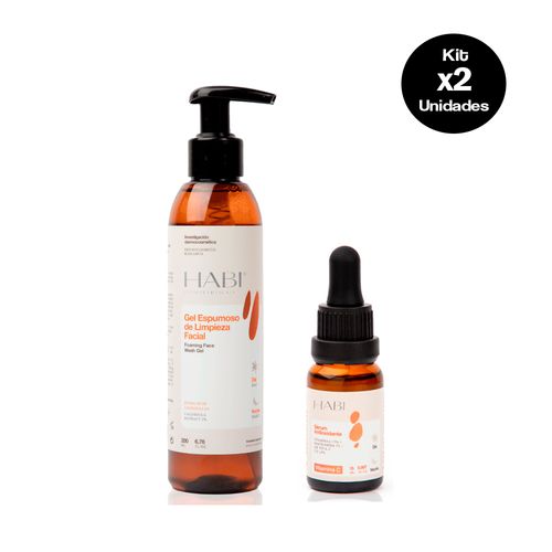 Kit Habi Serum Vitamina C 15ml + Gel Espumoso 200ml