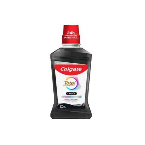 Enjuague Bucal Antibact Colgate Total Carbon 500 ml