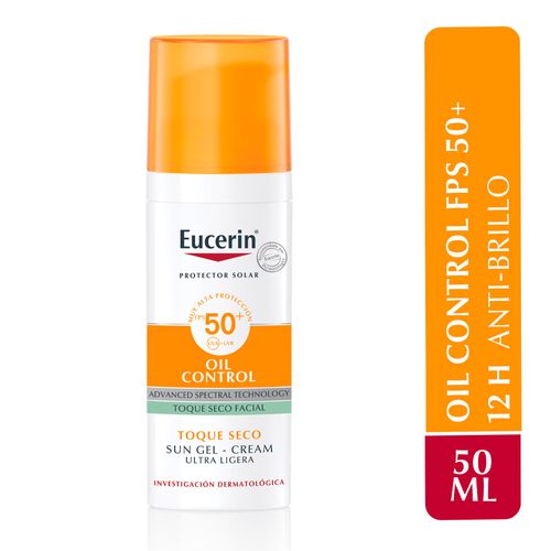 Protector Solar Sun Face Oil Control FPS50+ Eucerin 50ml