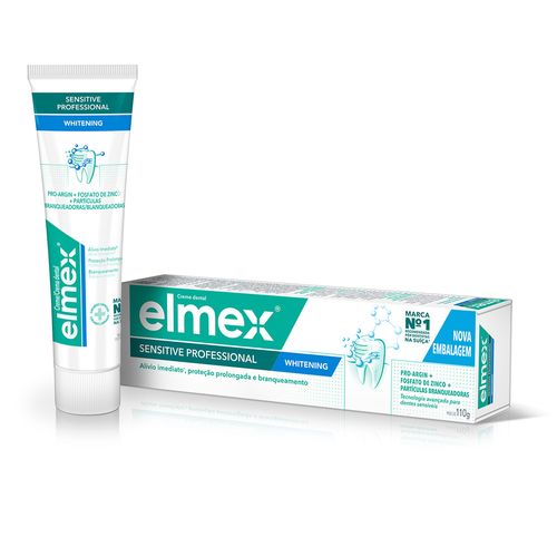 Crema Dental Sensitive Professional Whitening Elmex 110g