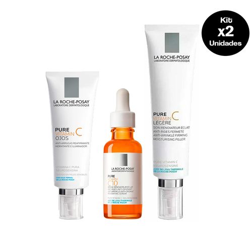 Combo Pure Vitamin C La Roche-Posay Rutina Antiage Completa