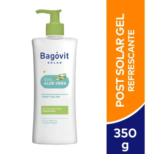 Gel Post Solar Hidratante Aloe Vera Bagovit 350gr