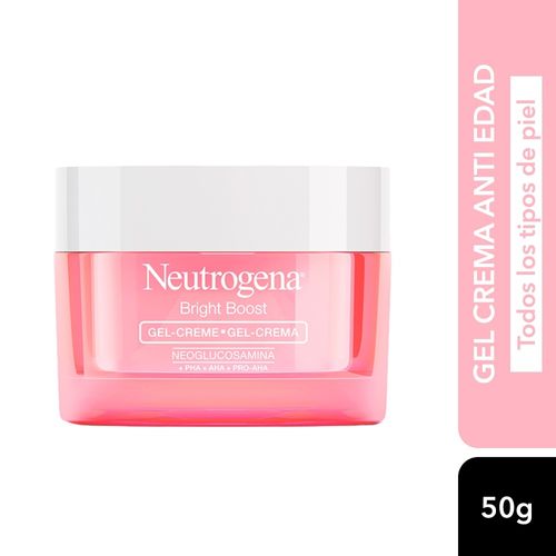 Gel Crema Bright Boost Anti Signos Facial Neutrogena 50gr