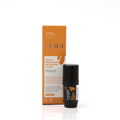 Sérum Maximizador De Pestañas Y Cejas Habi 10ml