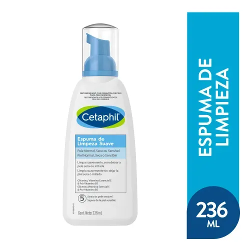 Espuma De Limpieza Suave Cetaphil 236ml