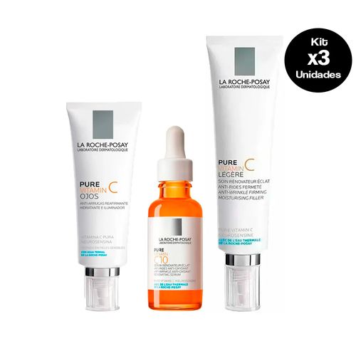 Combo Pure Vitamin C La Roche-Posay Rutina Antiage Completa