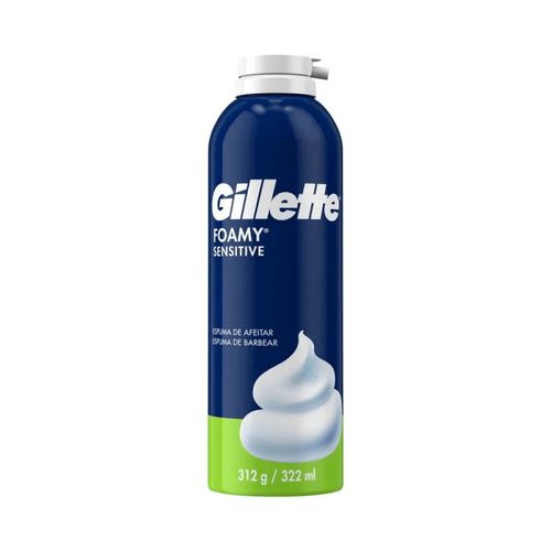 Espuma Para Afeitar Foamy Sensitive Piel Sensible 322ml