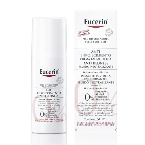 Crema Facial de Día Anti Enrojecimiento FPS 30 Eucerin 50ml