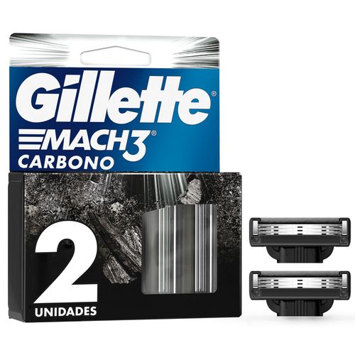 Repuestos para Afeitar Mach3 Carbono Gillette 2u