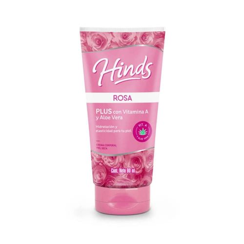 Crema Corporal Rosa Plus Hinds 90ml