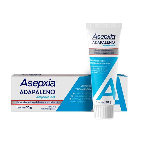 Asepxia Adapaleno Gel Tópico 30g