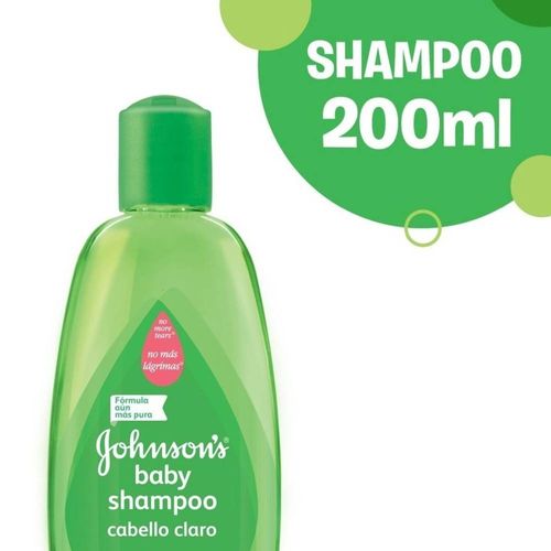 Shampoo Cabello Claro Manzanilla Johnson's 200ml