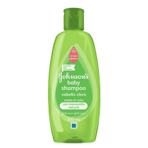 Shampoo Cabello Claro Manzanilla Johnson's 200ml