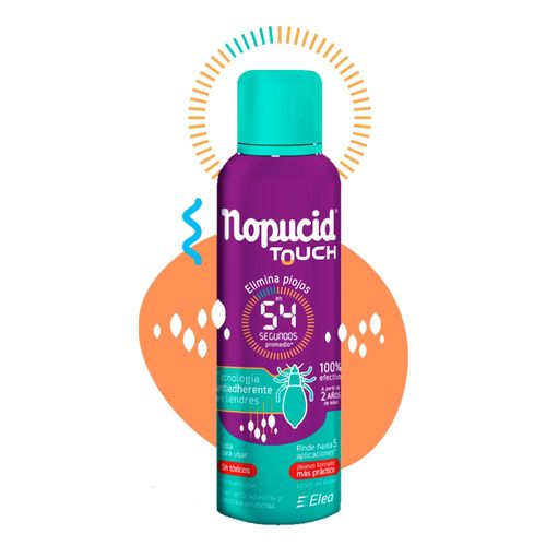 Loción Repelente De Piojos En Aerosol Nopucid 145ml