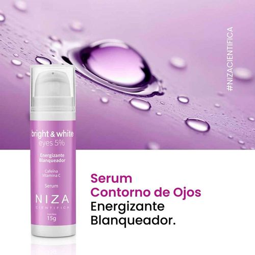 Serum Contorno de Ojos Bright & White Niza 15g