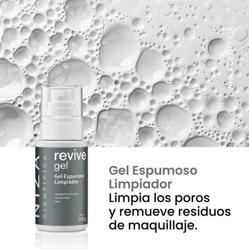 Gel Espumoso Limpiador Revive Gel 100g