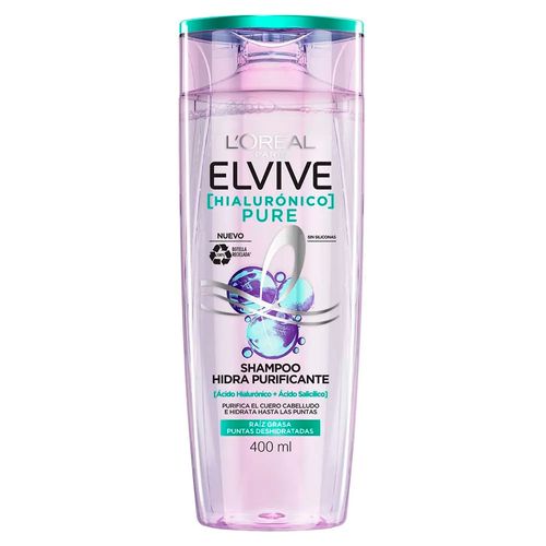 Shampoo Elvive Hialurónico Pure 400ml