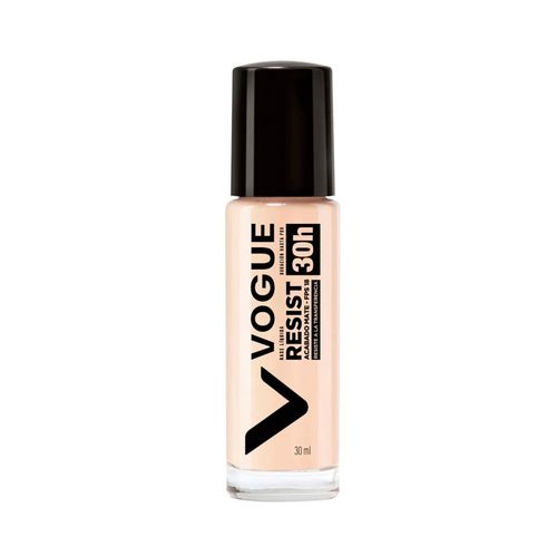 Base Líquida Vogue Resist 30h 01 Crema 30ml