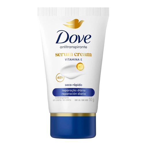 Antitranspirante Dove Serum Cream Reparación Diaria 50g
