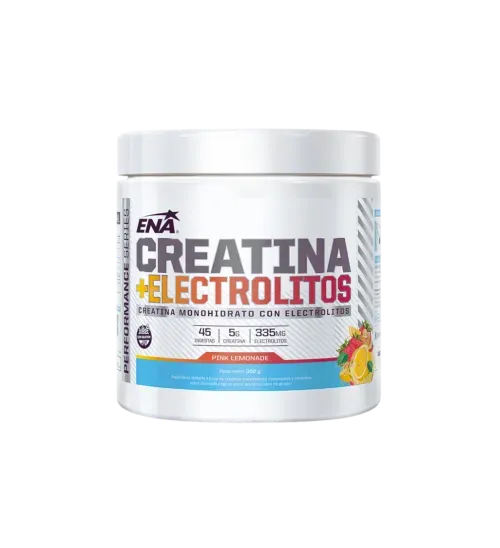 Creatina + Electrolitos Pink Lemonade ENA 302g