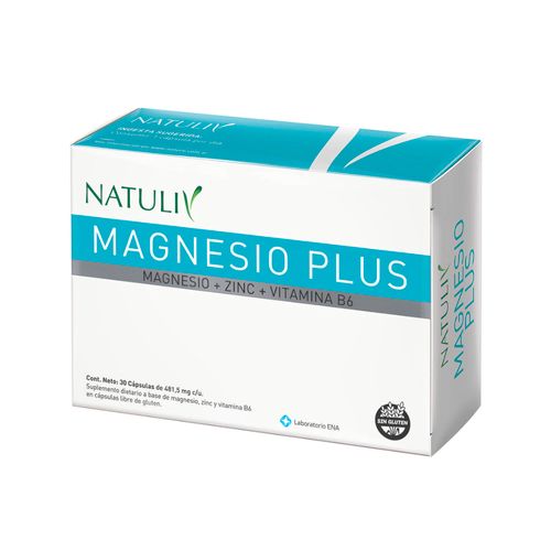 Magnesio Plus Natuliv 30 Cápsulas
