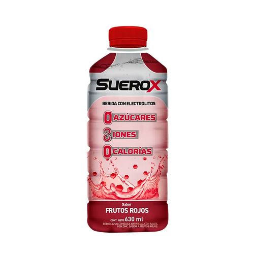 Suerox Frutos Rojos 630ml