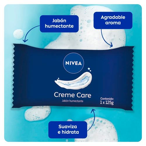 Jabón Humectante Nivea Creme 3x125g