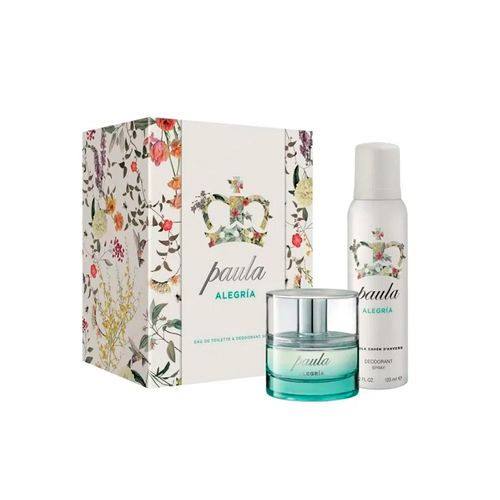 Set Paula Alegría Eau de Toilette 60ml + Deo 123ml