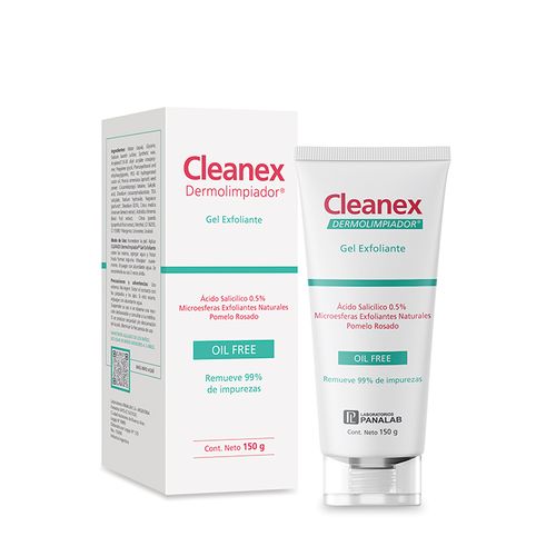 Gel Exfoliante Cleanex Dermolimpiador 150g
