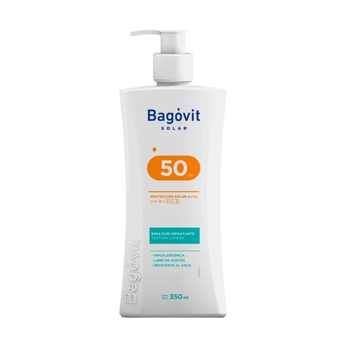Protector Solar Bagovit  FPS 50 Emulsión 350ml