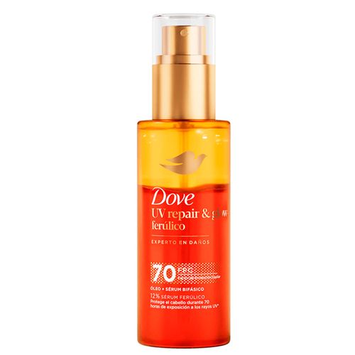 Óleo Bifásico Dove UV Repair & Glow 110 ml