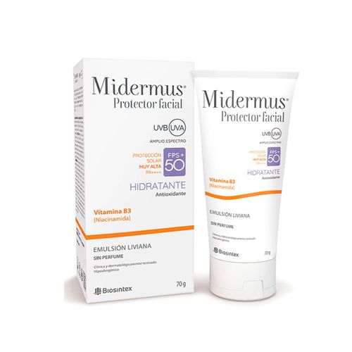 Midermus Protector Solar Facial FPS 50 70g