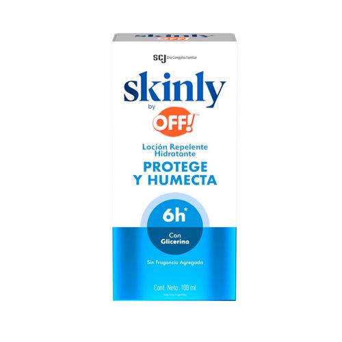 Loción Repelente Hidratante Corporal Skinly By Off 100ml