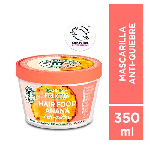 Mascarilla Fructis Hair Food Ananá 350ml