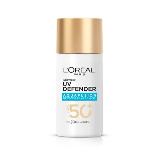 Protector Solar Loreal Paris UV Defender AquaFusion FPS50+ 50ml