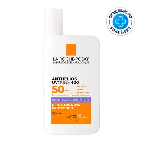 Protector solar Fluido Antimanchas 50+ LRP Anthelios UVMUNE400 50 ml