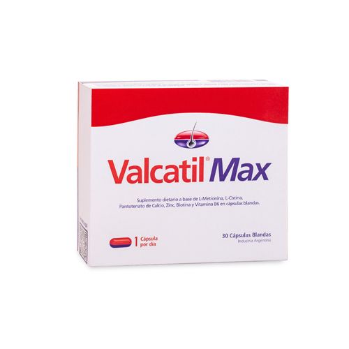 Valcatil Max 30 Cápsulas Blandas
