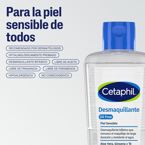 Desmaquillante Suave Piel Sensible Cetaphil 177ml