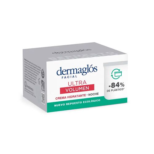 Crema Repuesto Hidratante de Noche Dermaglos Ultra Volumen 50g