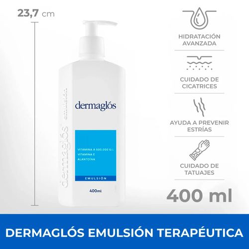 Emulsión Terapéutica Dermaglós 400ml