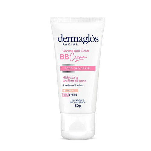 BB Cream Tono Claro FPS 30 Dermaglos 50g