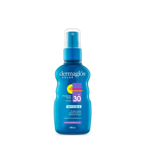 Protector Solar FPS 30 Invisible Dermaglos 180ml